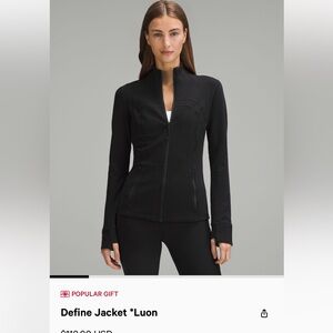 Lululemon define jacket